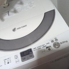 洗濯機 SHARP ES-GE55N　