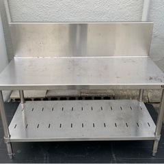 業務用 マルゼン コンロ台 作業台 調理台 1200×600×650+300