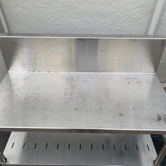 業務用 マルゼン コンロ台 作業台 調理台 1200×600×650+300