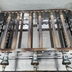 業務用 卓上 グリラー LPガス たこ焼き器 鉄板グリラー プロパンガス ガスグリラー 床火 グリドル たこ焼き器 鉄板焼き イカ焼 お好み 大阪