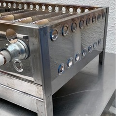 業務用 卓上 グリラー LPガス たこ焼き器 鉄板グリラー プロパンガス ガスグリラー 床火 グリドル たこ焼き器 鉄板焼き イカ焼 お好み 大阪