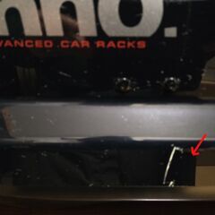 inno　ルーフボックス 220L リジットランク240　BRW240BK