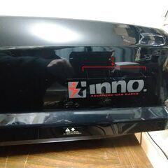 inno　ルーフボックス 220L リジットランク240　BRW240BK