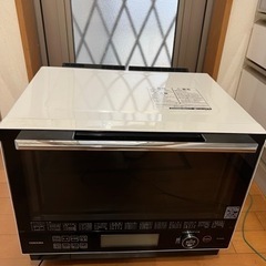 ジャンク品。TOSHIBA電子オーブンレンジ