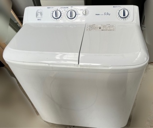 Haier 二槽式洗濯機