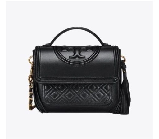 【新品・未使用】TORY BURCH フレミング サッシェルバッグ レザー ハンド 2wayバッグ