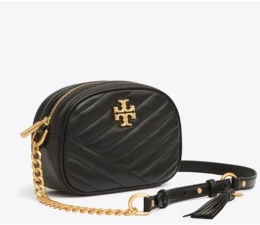 【新品・未使用】Tory Burch キラ シェブロン ショルダー スモールカメラバッグ