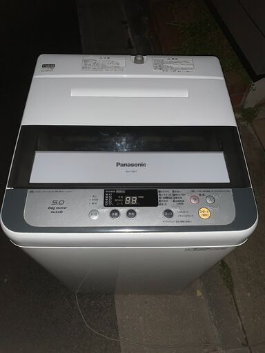 ☺最短当日配送可♡無料で配送及び設置いたします♡Panasonic 洗濯機 NA-F50B7 5キロ 2015年製☺パナ001