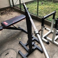 ベンチプレスセット　MAX117.5kg（セーフティバー付）