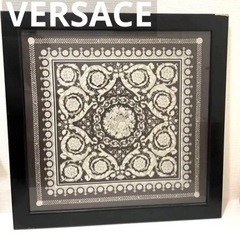 神戸市東灘区でお渡し▷ヴェルサーチ VERSACE 布 スカーフ 壁飾り 