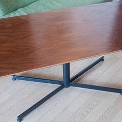 カフェテーブル ウォールナット 105㎝ × 50cm 高さ55cm