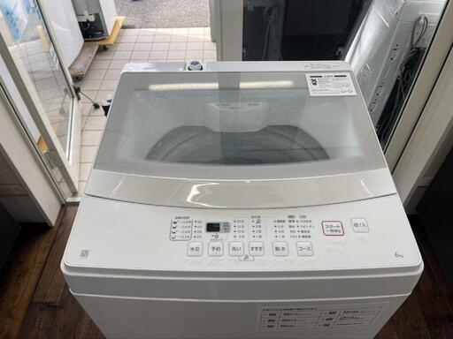 ★【ニトリ】全自動洗濯機　2020年 6k (NTR60)【3ヶ月保証付き★送料に設置込み】自社配送時代引き可※現金、クレジット、スマホ決済対応※