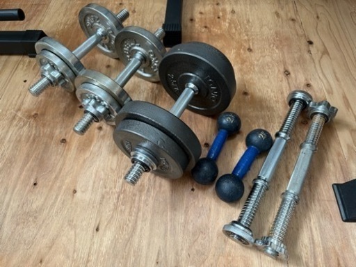 筋トレ、ホームジム、ワークアウト、コンテストに十分出られるセット