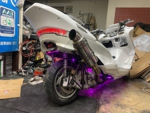マジェスティーC LEDオーディオカスタム 草加市 sg03j