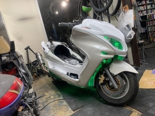 マジェスティC 250 sg03j LED スピーカー ビックスクーター 草加市