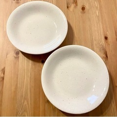 【未使用品】白プレート お皿 2枚セット