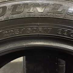 DUNLOP WINTER MAXX WM02 225/60R17 17インチ スタッドレス 4本 2018年 