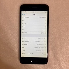 Apple iPhone6 64GB スペースグレー ソフトバンク