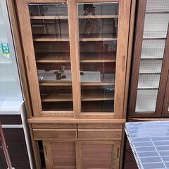 5/20 お値下げしました！?河口家具製作所?2面食器棚?キッチンボード?2668