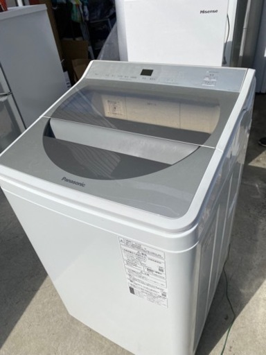 S-238○大阪限定○配送無料○2019年製○Panasonic○ NA-FA80H7○洗濯機