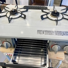 2021年製 グリル未使用 リンナイ 都市ガス ガスコンロ ガステーブル 中古 
