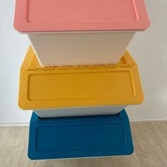 おもちゃ箱　　カラーボックス　収納　三段