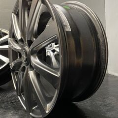MANARAY マナレイ 社外ホイール 15インチ 4本 6J5HPCD114.3+52 ノア ヴォクシー ステップワゴン等　(MHC086)クレジットカード QRコード決済可能 MANARAY SPORT ES マナレイスポーツ 社外ホイール 15インチ 4本