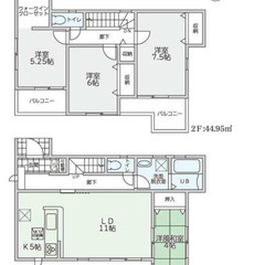 【富田駅】4月に完成予定の戸建です🏘収納たくさんで困りません🌸