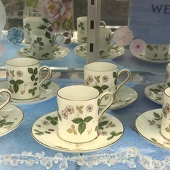 WEDGWOOD ウェッジウッド ワイルドストロベリー デミタスカップ  