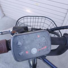 中古品 PELTECH 折りたたみ 電動アシスト自転車 20インチ