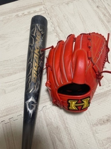 グローブとバットとバットケースの3点セット 【公式通販】