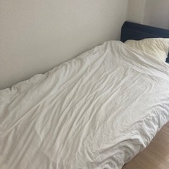 ニトリ　収納・コンセント付きシングルベッド