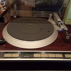 DENON レコードプレーヤー　動作不良品　レコード針付