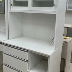 NITORI/ニトリ  食器棚 キッチンボード ハイタイプ WH...