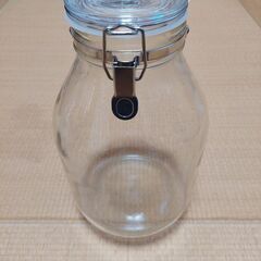 【無印良品】ソーダガラス容器密封瓶4L
