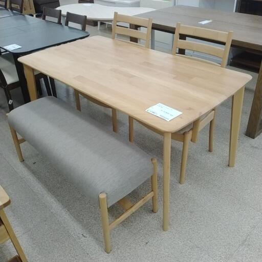 NITORI ダイニングテーブルセット ベンチ+椅子2脚 TJ582