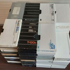 中古120分 VHSビデオテープ 78本