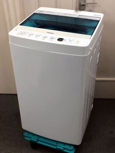 ㊾【税込み】ハイアール 4.5kg 全自動洗濯機 JW-C45A 2018年製【PayPay使えます】