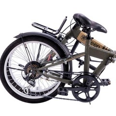 JEEP 折りたたみ自転車20インチ ほぼ未使用 BAA シマノ6段変速 ライト