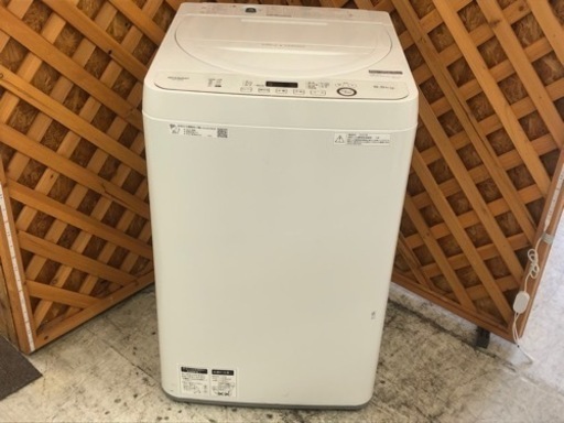 【愛品館江戸川店】シャープ　5.5kg全自動洗濯機（2020年製）お問い合わせID：142-030618-007