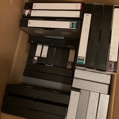 【ネット決済・配送可】録画済みVHS 40本