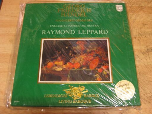 2256【LPレコード】GEORG FRIEDRICH HANDEL　3枚組