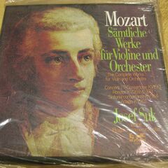 2259【LPレコード】モーツァルト／ヴァイオリンと管弦楽のため...