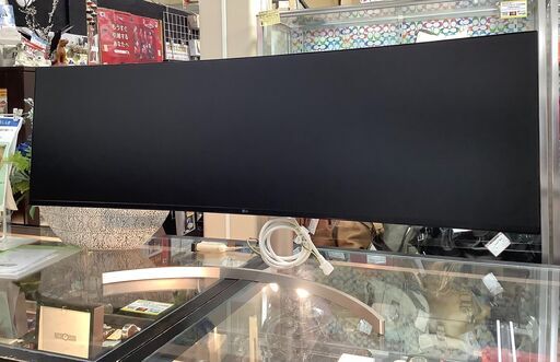 LG 49インチ ゲーミングモニター 液晶モニター 5120×1440 (32：9 ウルトラワイド) 49WL95C-WE 2020年製【ユーズドユーズ名古屋天白店】J2414