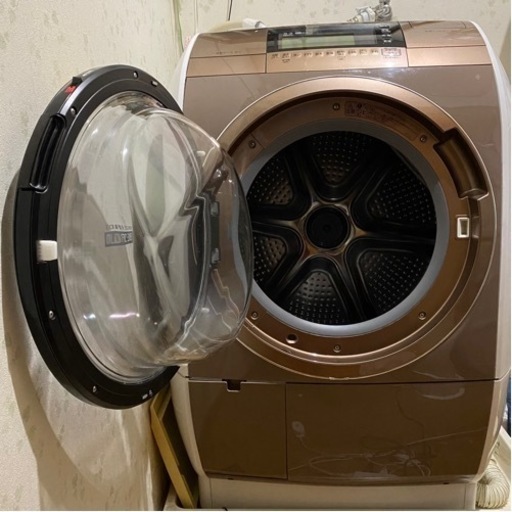 【受付終了】日立　ドラム式洗濯乾燥機　11.0/6.0Kg  ビッグドラム　ヒートリサイクル風アイロン