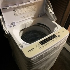 4.5kg 洗濯機　ハイセンス