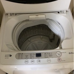 洗濯機　６ｋｇ