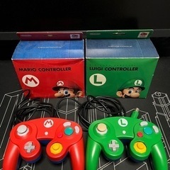 【貴重】クラブニンテンドー　ゲームキューブ　マリオ　ルイージ　コントローラー 貴重】クラブニンテンドー ゲームキューブ マリオ ルイージ