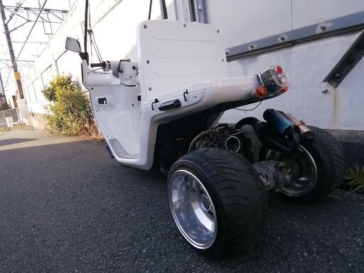 ジャイロキャノピーカスタム仕様！かなり目立ちます♪改造車の為