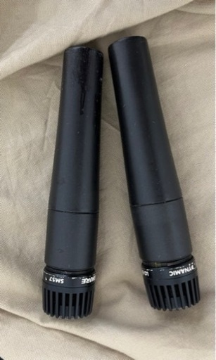 Shure ５７のマイク　二本